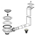 Blanco Lanis 45 S-IF 1.0 Bowl Reversible Inset Sink in Stainless Steel with Waste Kit - (New Boxed) - HW182832-SW
