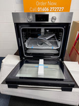 Teknix BITK264GSX 69 Litre Gas Oven with Digital Clock in Stainless Steel - LPG Convertible - POHW0141