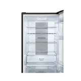 Tecknix 304 Litre Total No Frost Fridge Freezer in Black Inox FFH1865BIX from HomeWise