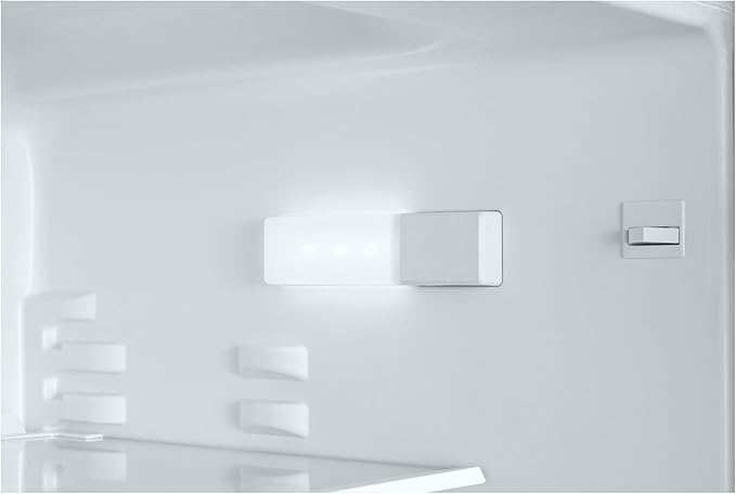 Teknix BITHUZ4 Integrated Undercounter Freezer - Built In with 101 Litre Capacity - Reversible Door - Digital Controls - White [Energy Class E] stock photo LED lighting