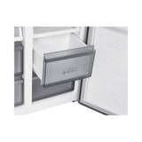 Teknix TMD19091SIBI 505 Litres Multi Door American Fridge Freezer in Dark Inox - E Rated Stock photo Middle freezer deep drawer