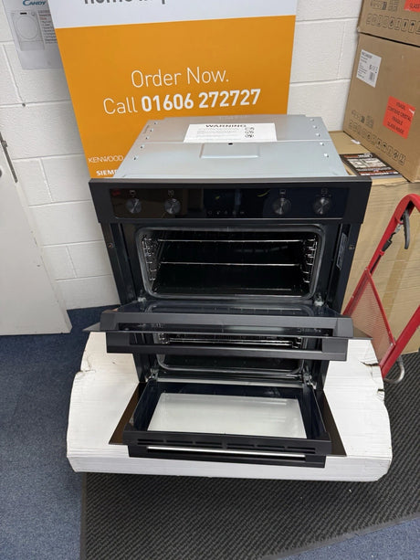 Zanussi ZPCNA7KN (68) Built Under Electric Double Oven with Air Fry Feature in Black - A/A Rated - (Ex Display) - HW181968