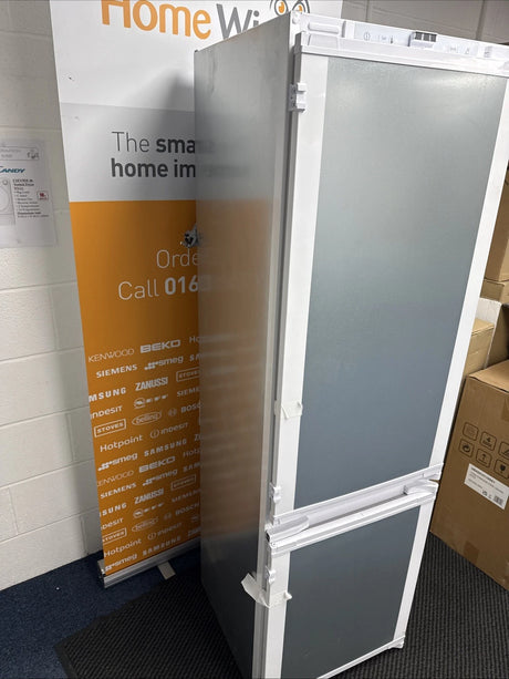 Beko BCFD4V73 (82) 70/30 Frost Free HarvestFresh™ Integrated Fridge Freezer with Sliding Hinge - E Rated - (Ex Display)  HW181882