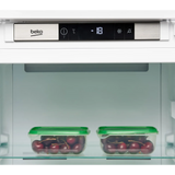 Beko BFFD4577 (59) 178cm Integrated Frost Free 220L Tall Upright Freezer with Sliding Hinge - E Rated - (Ex display blemished) - HW182559