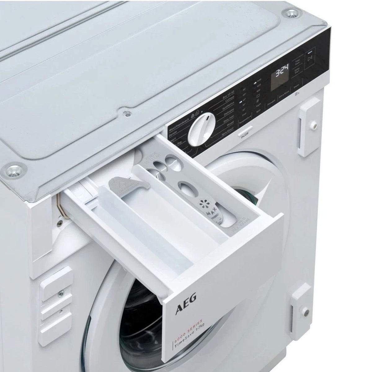 AEG LFX6G7434BI (98) 6000 Series ProSense Integrated 7 kg 1400 Spin Washing Machine - B Rated - (Ex Display) - HW182798