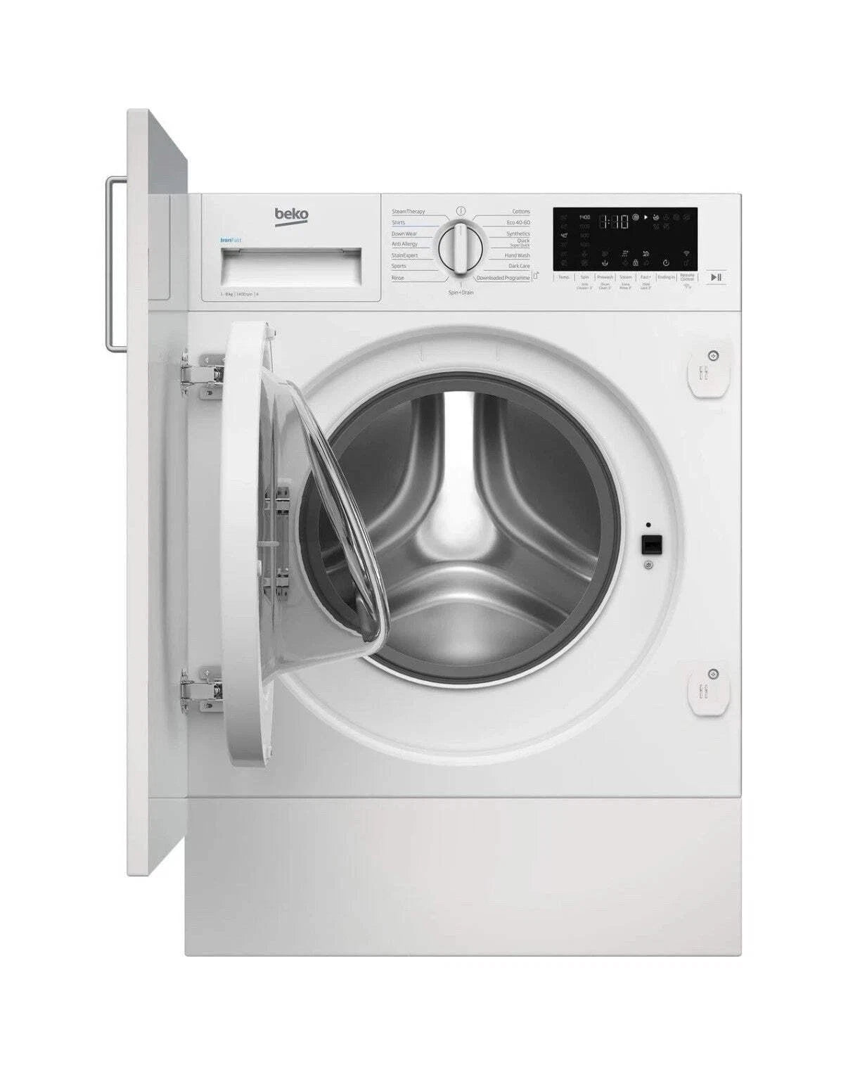 Beko WTIK94121F (18) Integrated 9KG 1400 Spin Washing Machine in White - A Rated - (Ex Display blemished) - HW182568