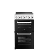 New World 444412057 (73) FDO 50E 50cm Electric Ceramic Cooker in White - (Ex Display) - HW182373