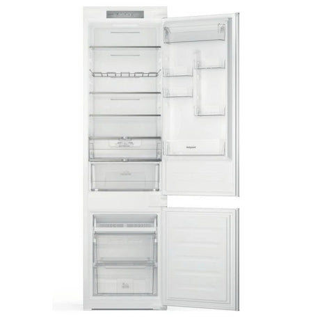 Hotpoint HTC20 T322 UK (77) 194cm Extra Tall 280L 70/30 Integrated No Frost Fridge Freezer - Sliding Door Hinge - E Rated - (Ex Display) - HW181977