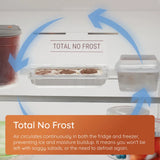 Hotpoint HTC20 T322 UK (77) 194cm Extra Tall 280L 70/30 Integrated No Frost Fridge Freezer - Sliding Door Hinge - E Rated - (Ex Display) - HW181977