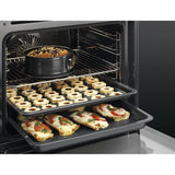 AEG BSX23101XM (18) 6000 Series SurroundCook Electric Single Oven - Stainless Steel - A Rated - 13 Amp Plug - (Ex Display) - HW182218