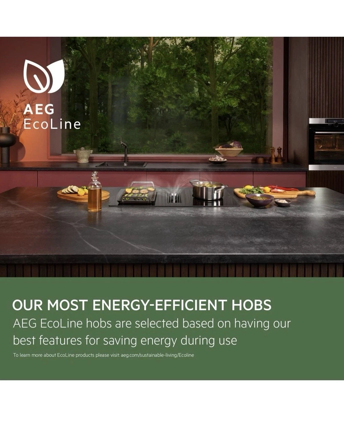 AEG 7000 Series IAX64411CB 59cm 4-Zone SenseBoil® Induction Hob in Black - Hob2Hood - (Tatty Box) - HW181823