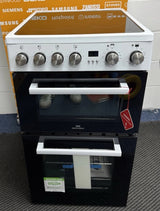 New World 444412057 (73) FDO 50E 50cm Electric Ceramic Cooker in White - (Ex Display) - HW182373
