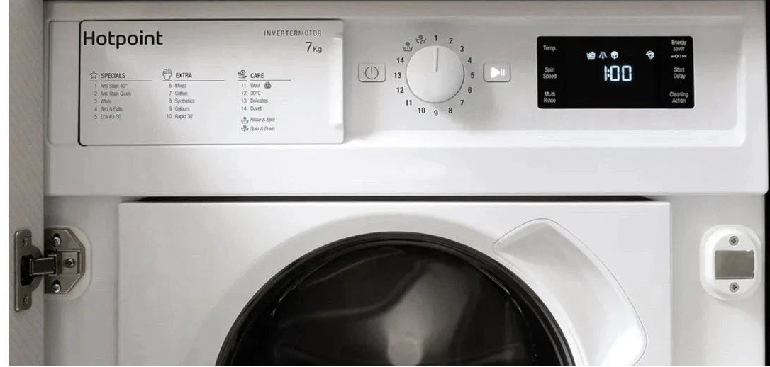 Hotpoint BI WMHG 71483 UK N (94) 7KG 1400RPM Integrated Washing Machine ex display - HW182694