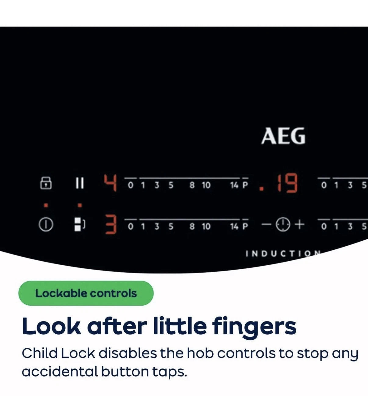 AEG 7000 Series IAX64411CB 59cm 4-Zone SenseBoil® Induction Hob in Black - Hob2Hood - (Tatty Box) - HW181823