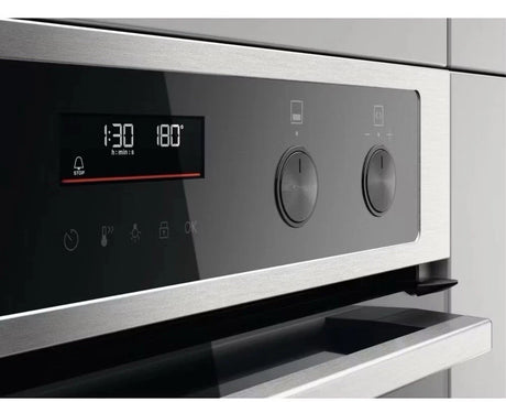 Zanussi ZPCNA7XN Built Under Electric Double Oven with AirFry Feature in Stainless Steel - A/A Rated - (Ex Display) - HW181963