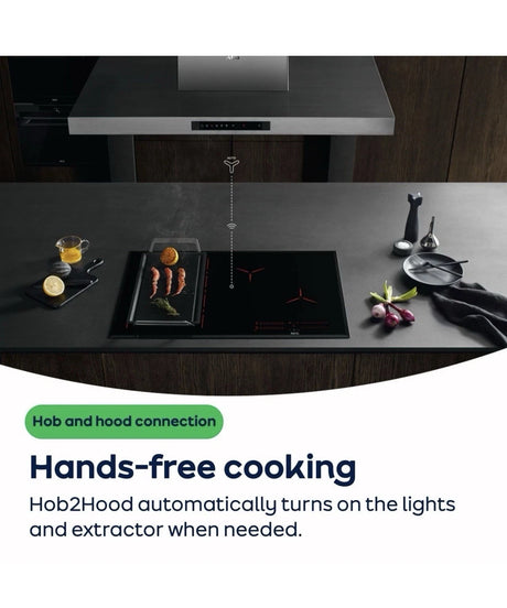 AEG 7000 Series IAX64411CB 59cm 4-Zone SenseBoil® Induction Hob in Black - Hob2Hood - (Tatty Box) - HW181823