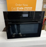 AEG KMK768080B (01) 7000 Series CombiQuick Built In Microwave Oven with Enamel Cleaning in Classic Black - (Ex Display) - HW181901