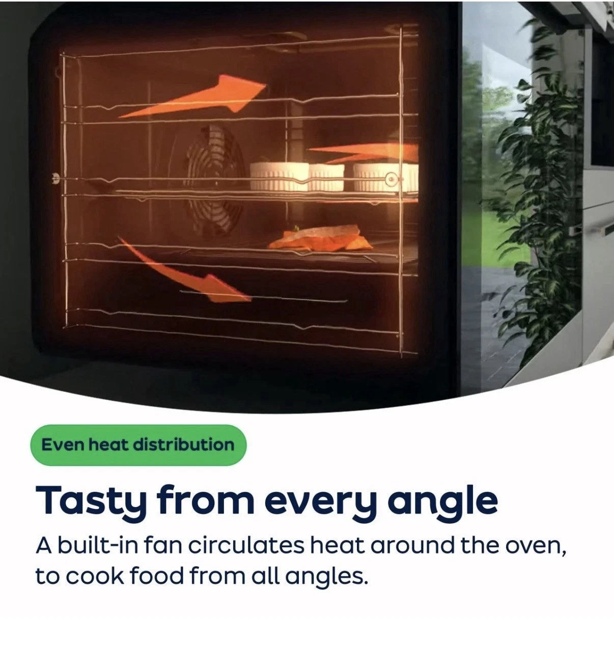 AEG 6000 OK6NK40K (94) CombiQuick® Built-in 44 Litre Microwave and Oven in Black - (Tatty Box) - HW182594