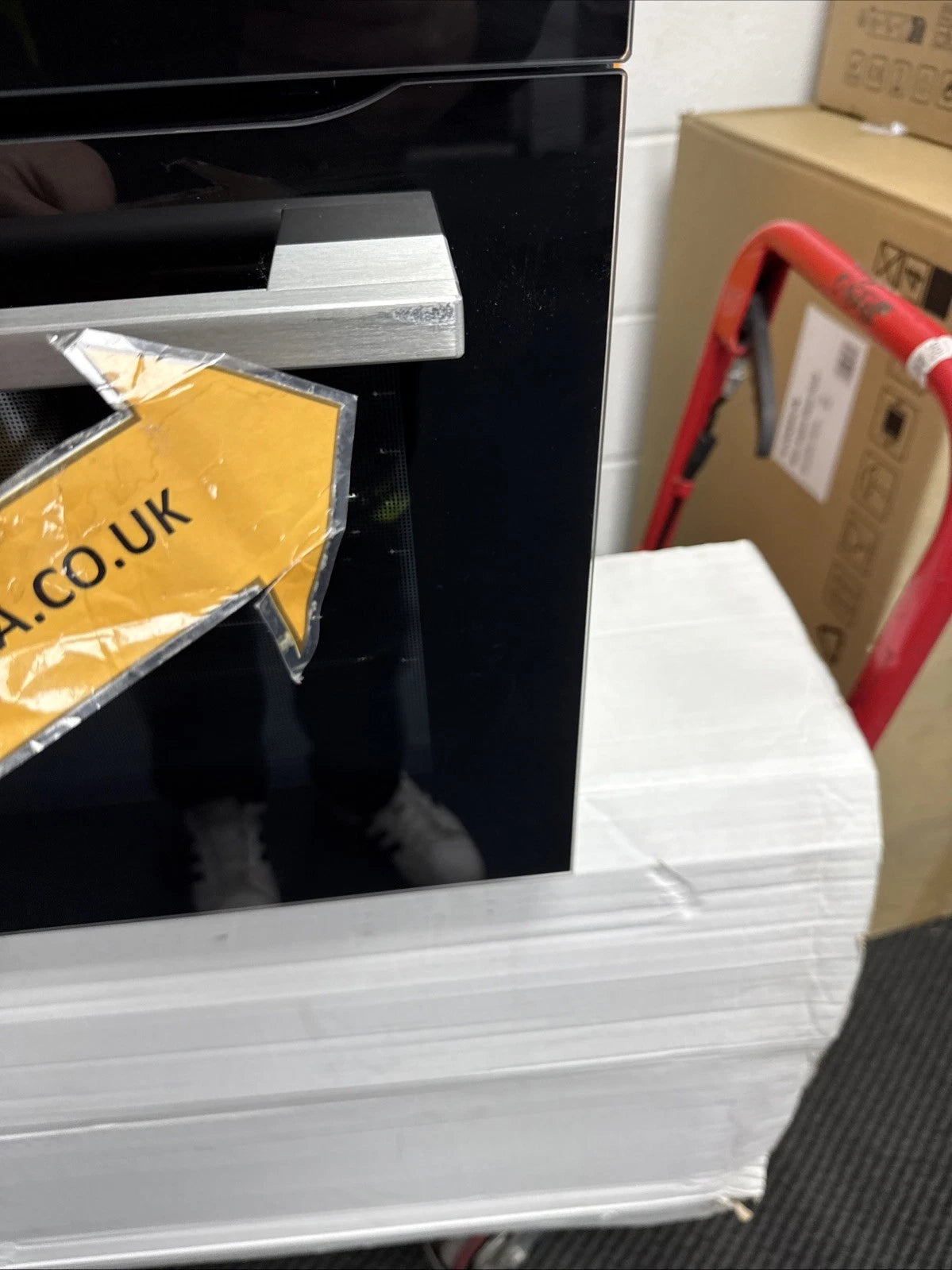 AEG KPK742220M SenseCook 43 Litre Compact Multifunction Oven with Pyrolytic Self Cleaning  in Stainless Steel - A+ Rated - (Graded) - HW181900