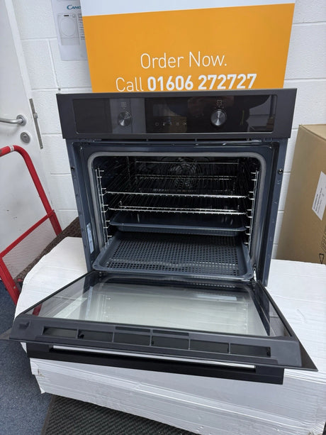 Zanussi ZOPNA7KN Built-in Electric Single Oven with Pyrolytic Self Cleaning and AirFry Function in Black - A+ Rated - (Blemished) - HW181827