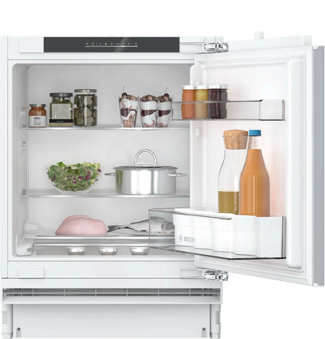 Bosch Series 4 KUR21VFE0G (87) 134 Litre Integrated Under Counter Fridge - E Rated - (Ex Display) - HW182387