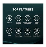 Hisense HV673A60UK (42) Full-Size Fully Integrated Dishwasher with Top Cutlery Tray - A Rated - (Ex Display) - HW182142