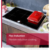 Neff N90 T68NUV4A0 (55) 80cm Induction Hob in Matt Black with TwistPad® - (Tatty Box) - HW182755