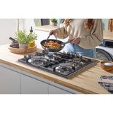 Bosch Series 6 PCP6A5I90 (30) 4 Burner Gas Hob in Stainless Steel - (New Packed) - HW182830