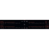 AEG Series 6000 TH84CB03FB 81cm Induction Hob with Venting Extraction in Black - A+ Rated - HW181702-03 from HomeWise Appliances. Stock Photo showing digital touch controls.