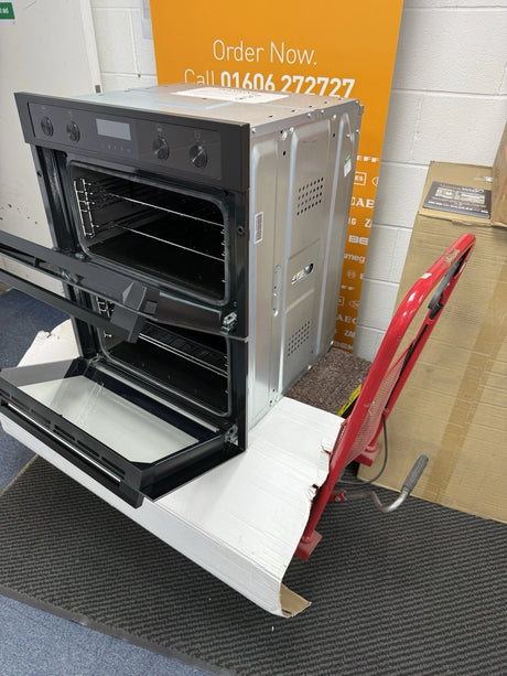 Zanussi ZPCNA7KN (68) Built Under Electric Double Oven with Air Fry Feature in Black - A/A Rated - (Ex Display) - HW181968