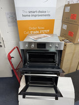 Zanussi ZOD35661XK (70) Built-in Electric Double Oven in Stainless Steel - A/A Rated - (Ex Display) - HW181970