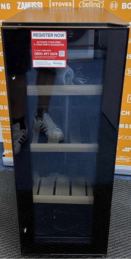 Matrix MWC300BL (34) 30cm Built Under 20 Bottle Wine Cooler in Black - (Ex Display) - HW182434