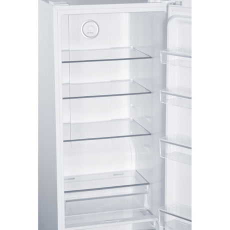 Teknix T60L2W 359 Litres Single Door Tall Larder Fridge in White