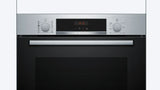 Bosch Series 4 HQA574BS3B (23) Electric Single Oven with Pyrolytic Self Cleaning in Stainless Steel - (Ex Display) - HW182523