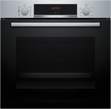 Bosch Series 4 HQA534BS3B Built In Electric Single Oven with added Steam Function in Stainless Steel - A+ Rated - HW181859