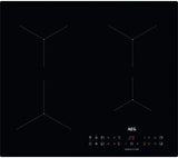 AEG ILB64334CB (02) Built-In 59cm 4 Zone Induction Hob in Black - 13 Amp Plug & Play - HW182100-02