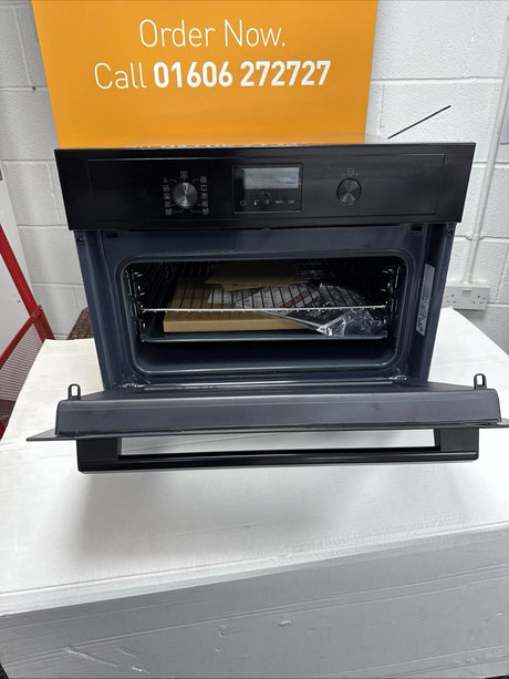 AEG KMX365060B (33) Built-In Combination Microwave Oven in Black - (Ex Display) - HW181833